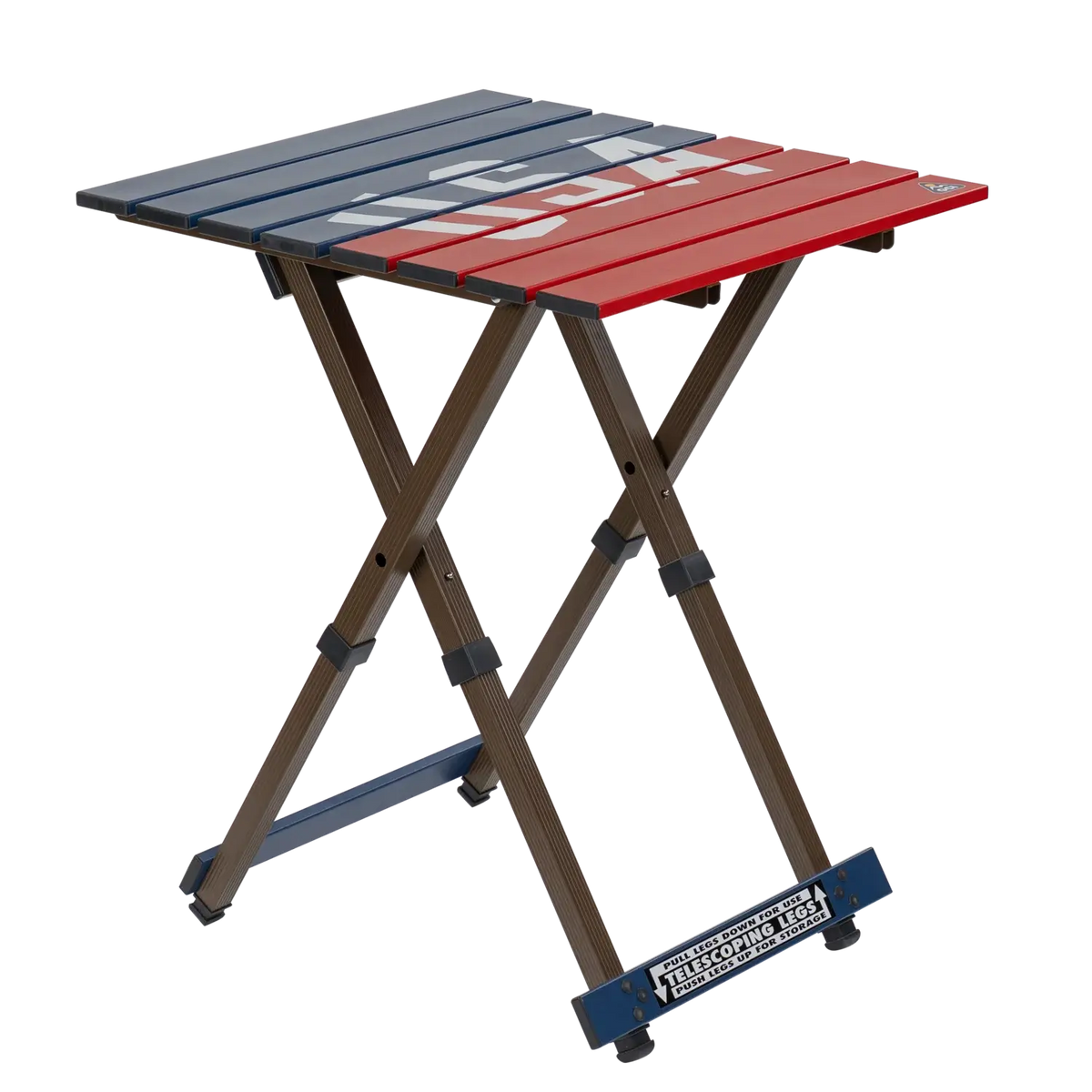 Compact Camp Table 20™ - USA Anniversary Deluxe - Hosting Ready