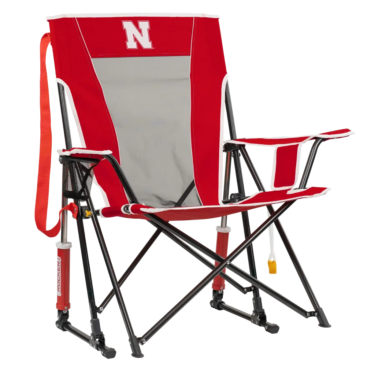 College Comfort Pro Rocker™ - Nebraska Cornhuskers - Quick Tailgate Setup